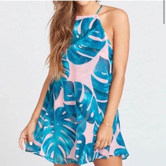 Show Me Your Mumu Byron Dress in Palms Away - Picture 3 of 7